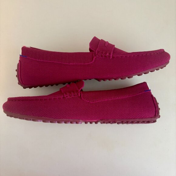 Rothy's The Driver Raspberry Size 8 Worn EUC - Picture 5 of 11